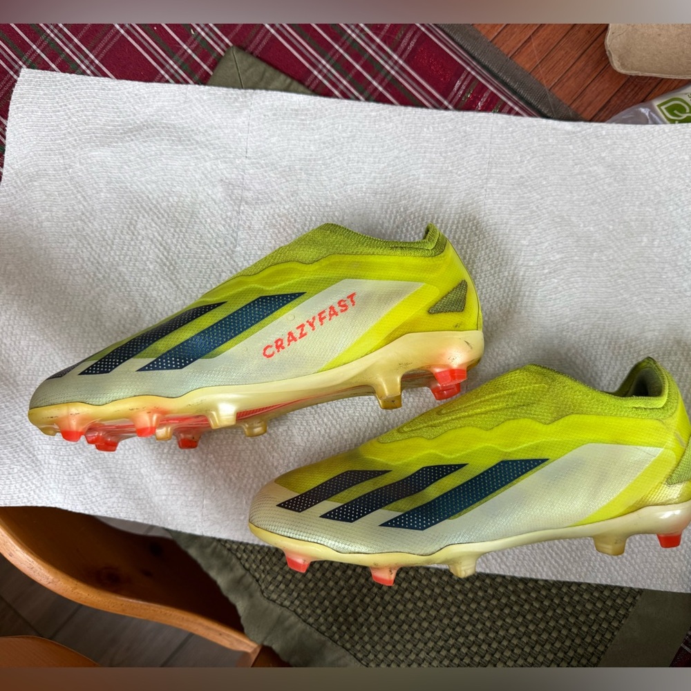 Adidas X Kids Crazyfast Elite Laceless Soccer Cleats